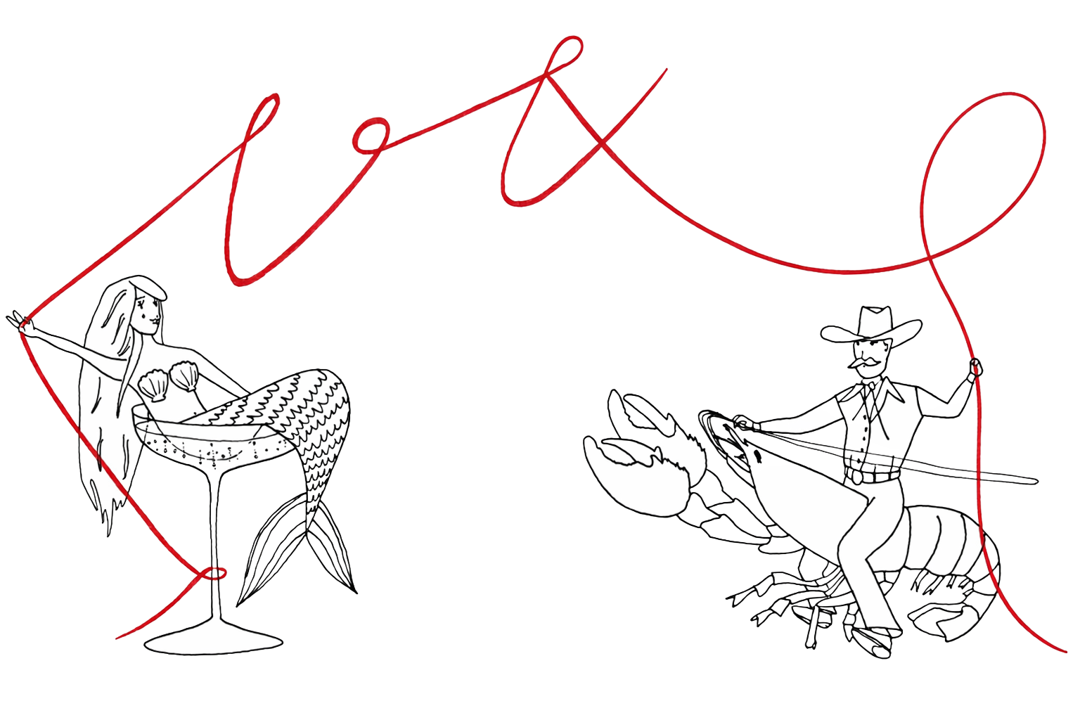 Ilustracion de Vero y Pablo